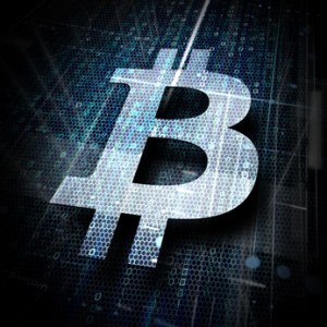 digitales Bitcoin-Symbol